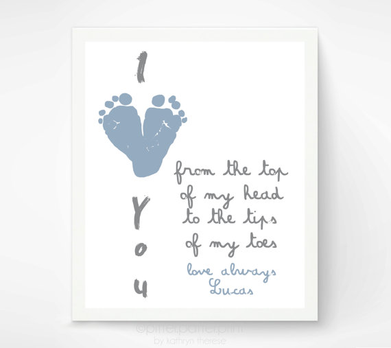 Baby Hand & Footprint Art