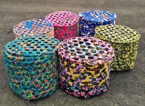 Recycled Kitenge Basket